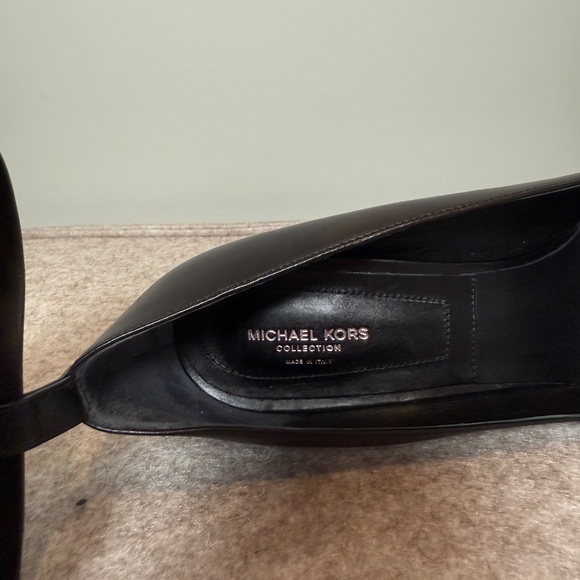 Michael Kors Collection Catherine Calf Pump in Black Size 8 - Picture 4 of 9